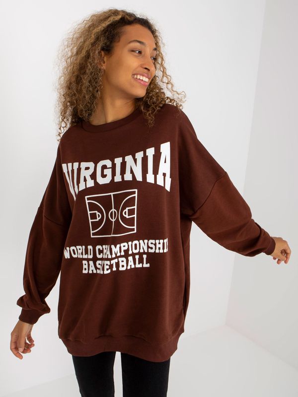FANCY Sweatshirt-FA-BL-8137.76P-dark brown
