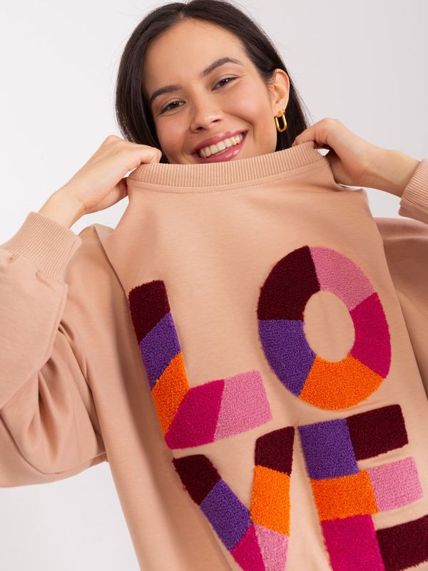 FANCY Sweatshirt-FA-BL-8881.27-camel
