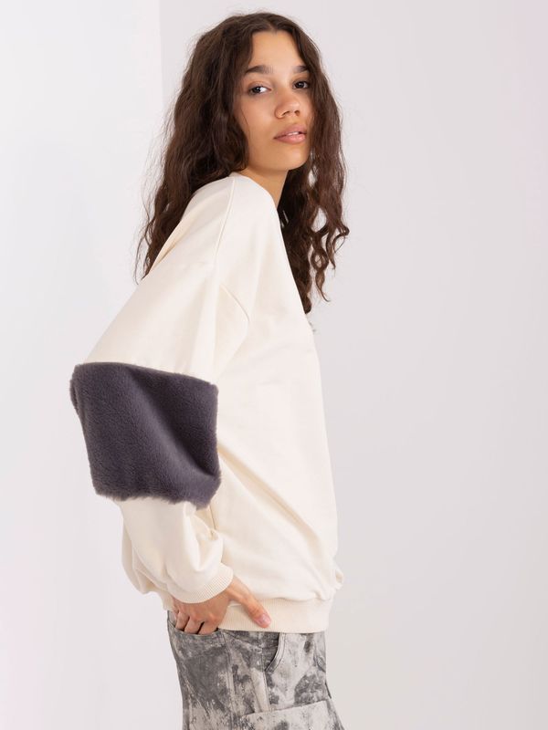 FANCY Sweatshirt-FA-BL-8903.26-light beige