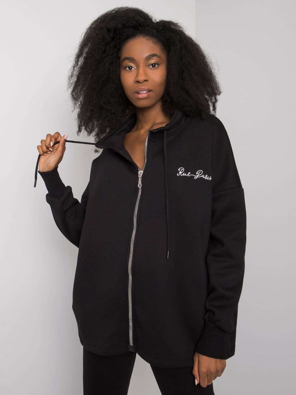 RUE PARIS Sweatshirt-RV-BL-7308.49-black