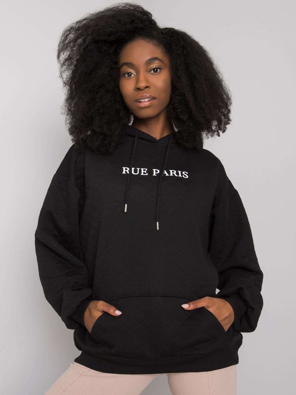 RUE PARIS Sweatshirt-RV-BL-7452.16-black