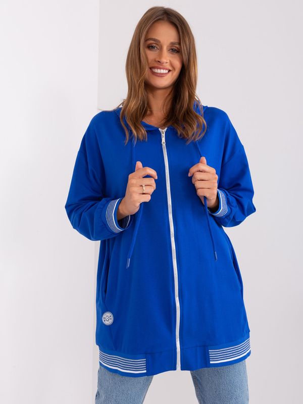 RELEVANCE Sweatshirt-RV-BL-9077.50P-Cobalt