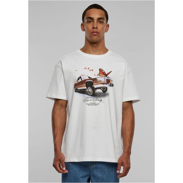 Mister Tee T-shirt Pimp and Butterfly Oversize White