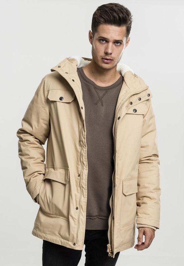 Urban Classics Teška pamučna Parka bež