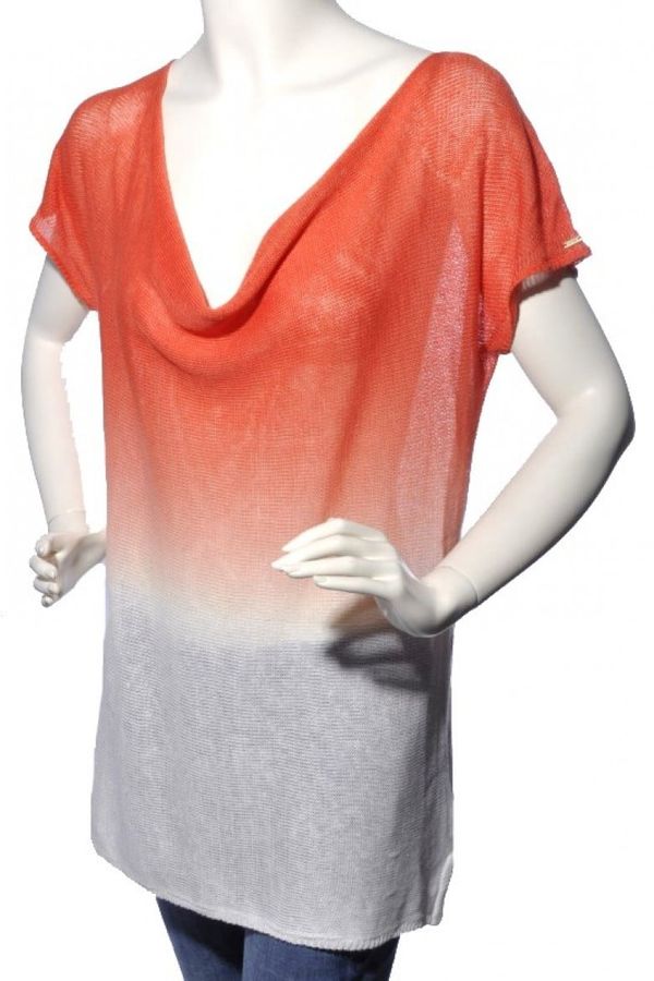 Tommy Hilfiger Tommy Hilfiger Sweater - eva drape swtr orange