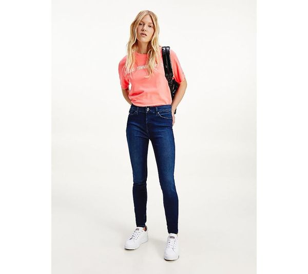 Tommy Hilfiger Tommy Jeans Jeans - MID RISE STRAIGHT TJ 1985 VMBLST dark blue