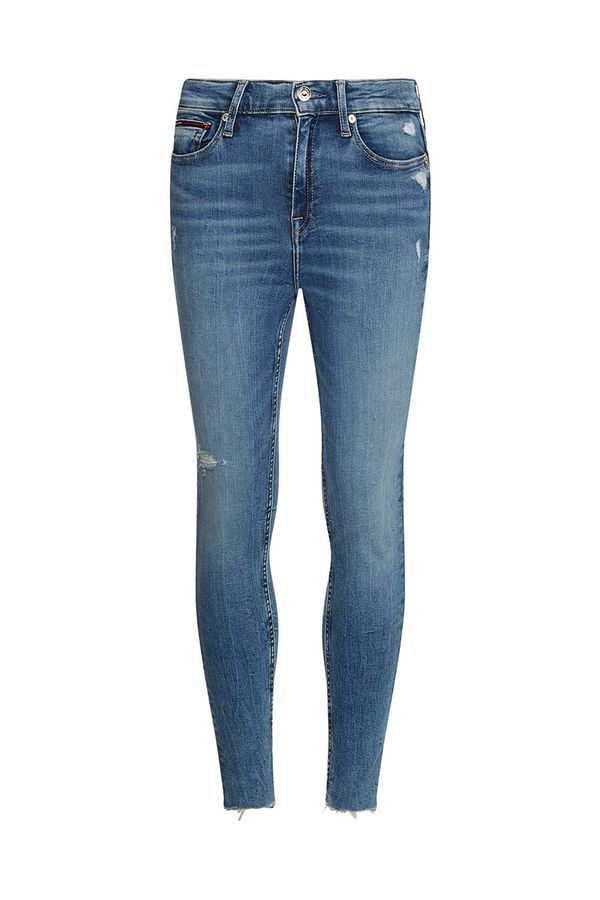 Tommy Hilfiger Tommy Jeans Jeans - NORA MR SKNY ANKL CE215 blue