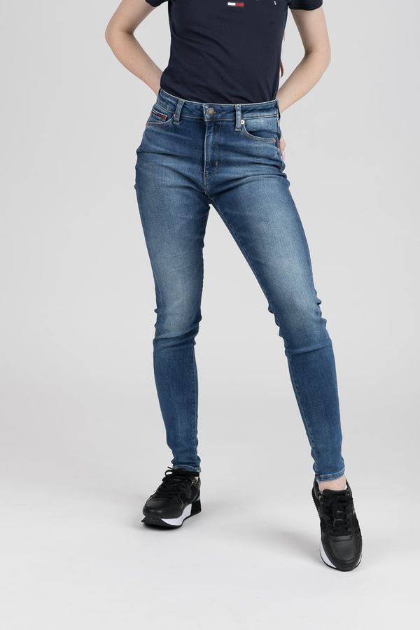 Tommy Hilfiger Tommy Jeans Jeans - TJ 2008 HIGH RISE SUPER SKNY MNM blue