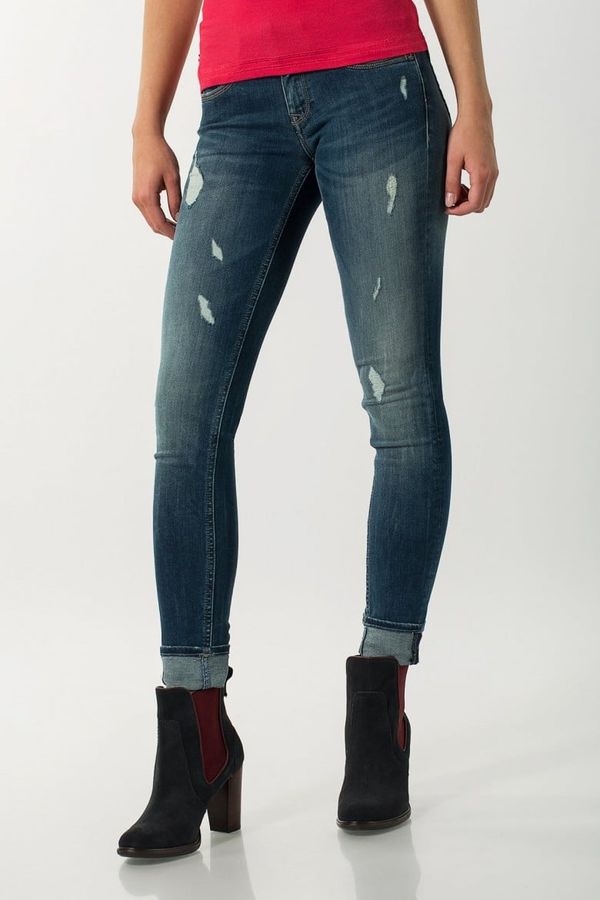 Tommy Hilfiger Tommy Jeans Jeans - TOMMY HILFIGER LOW RISE SKINNY SOPHIE DYASTD blue