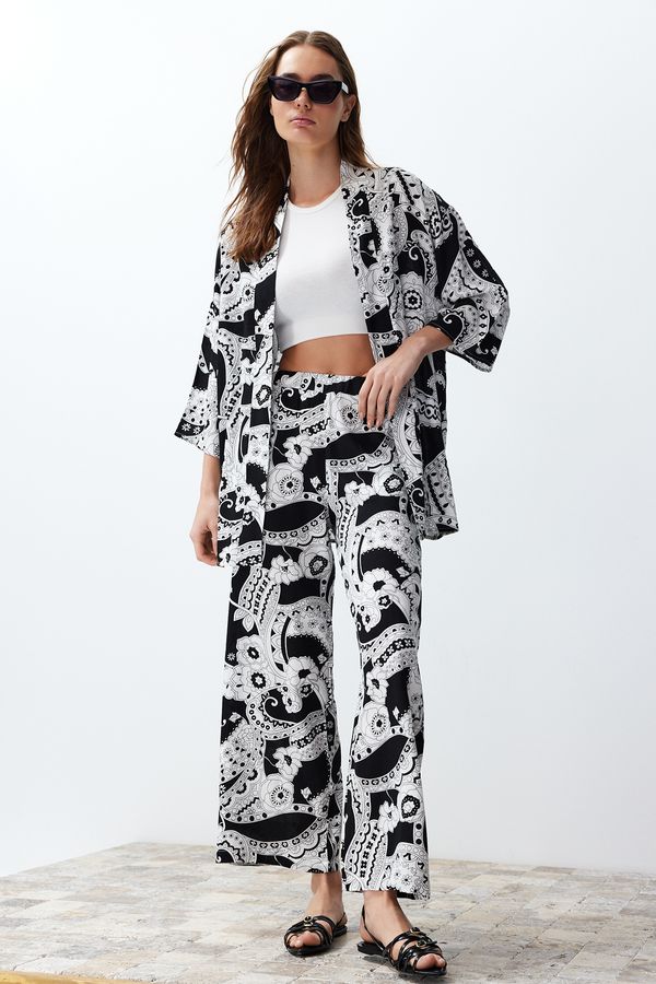 Trendyol Trendyol Black Woven Two Piece Set