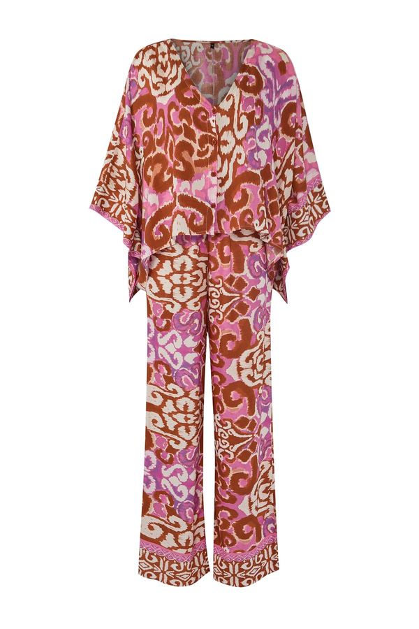 Trendyol Trendyol Multicolored Ethnic Woven 100% Viscose