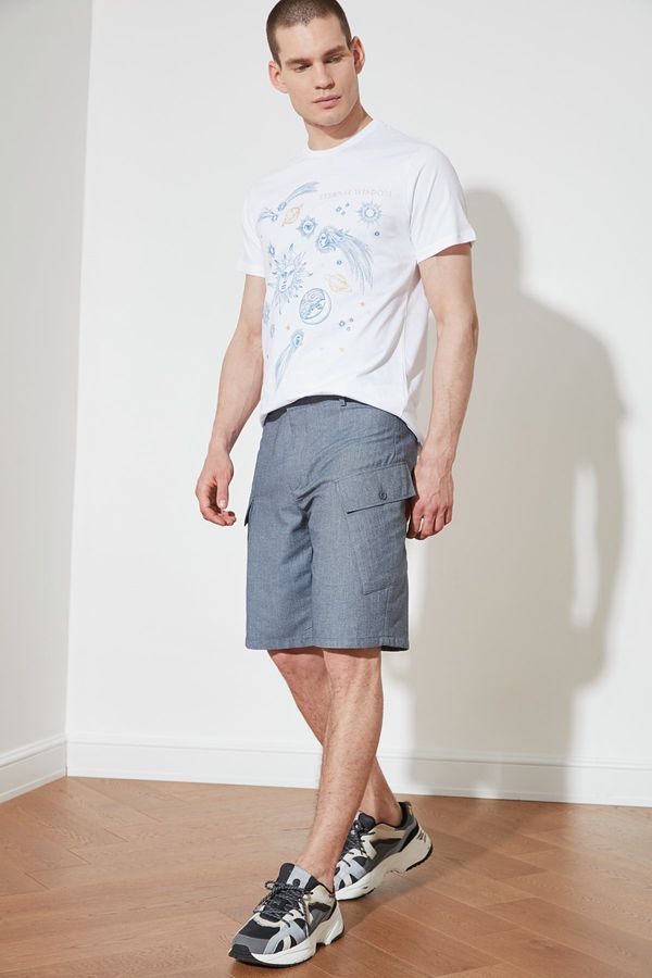 Trendyol Trendyol Navy Blue Men's Double Flap Pocket Shorts & Bermuda