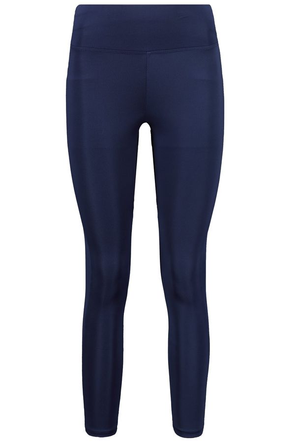 Trendyol Trendyol Navy Blue Push-Up sportske tajice pune duljine