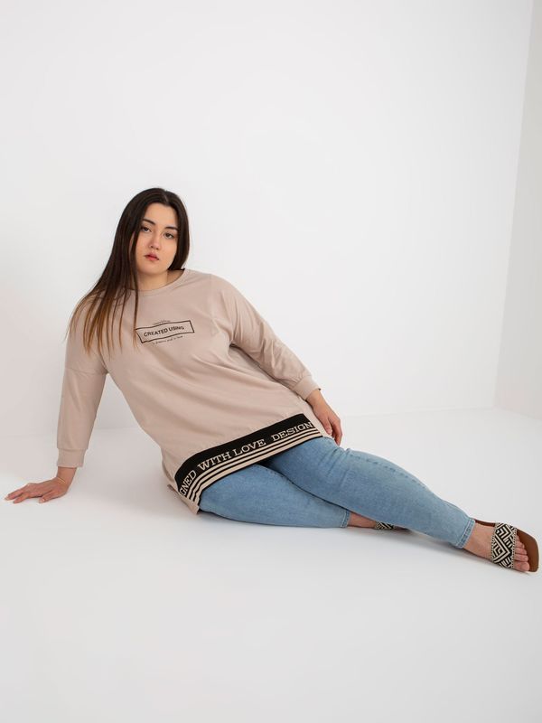 RELEVANCE Tunic-RV-TU-7779.69-beige