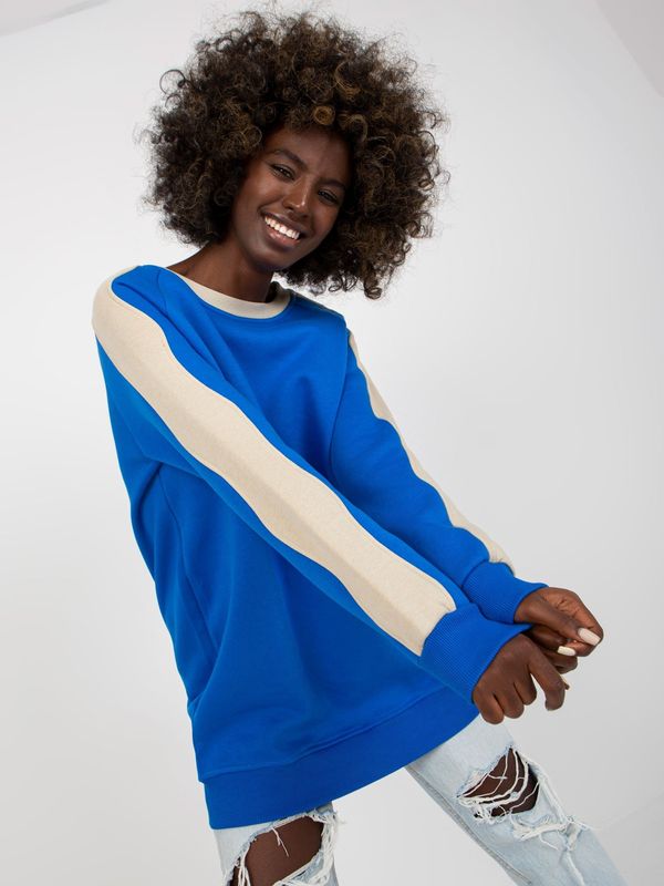 RUE PARIS Tunic-RV-TU-8231.78P-Dark Blue