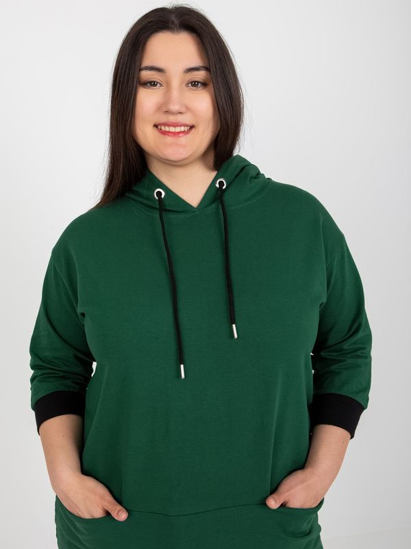 RELEVANCE Tunic-RV-TU-8241.54P-Dark Green