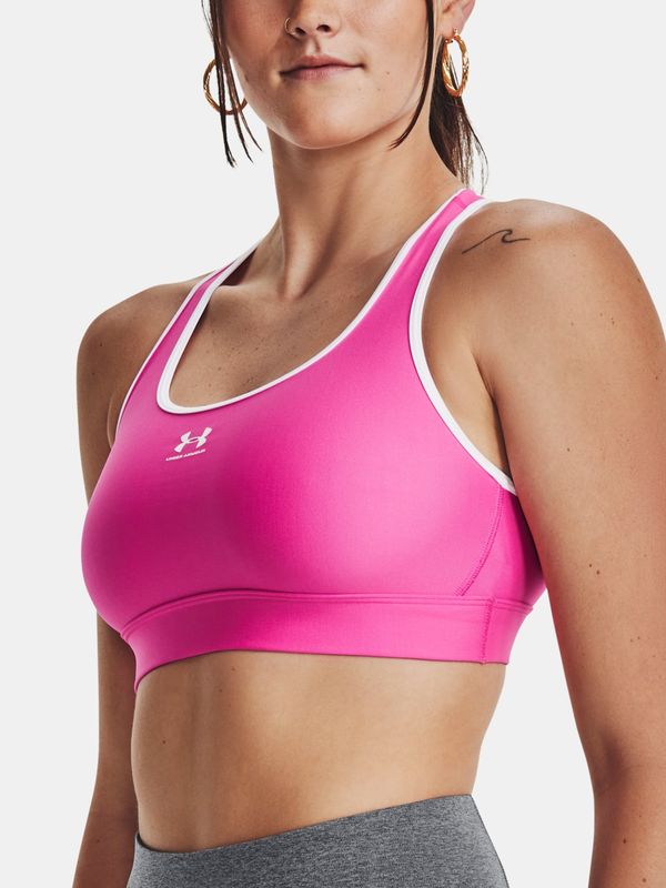 Under Armour Under Armour Bra UA HG Armour Mid Padless-PNK - Women