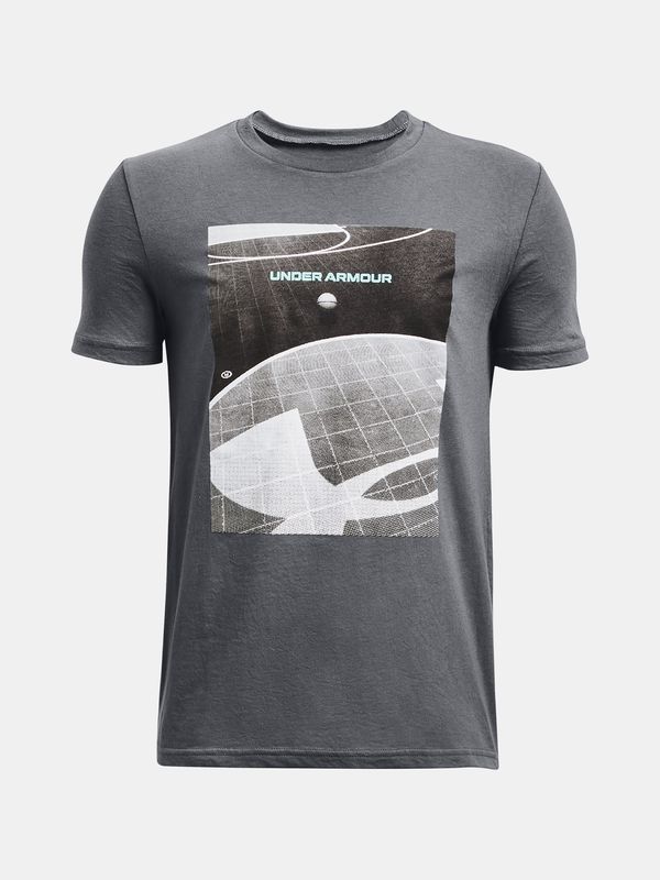 Under Armour Under Armour T-Shirt UA BBALL OUTSIDE SS-GRY - Boys