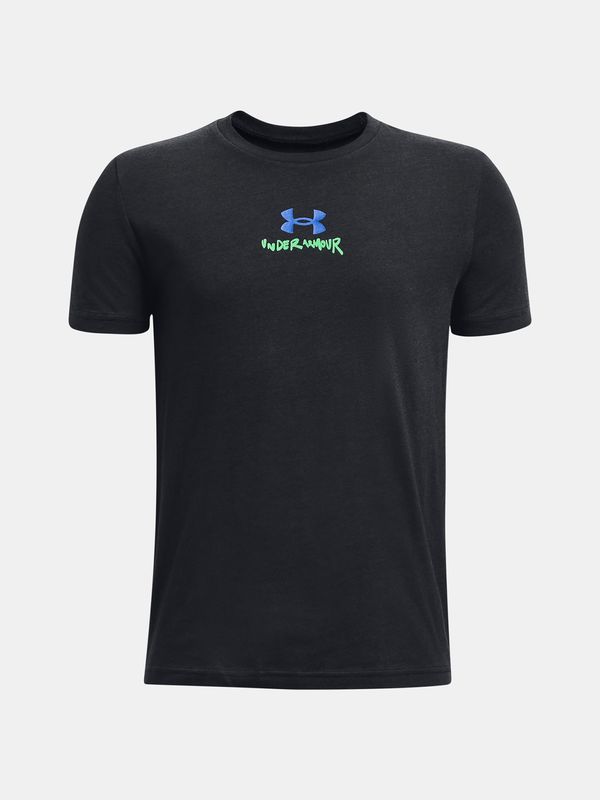 Under Armour Under Armour T-Shirt UA SCRIBBLE BRANDED SS-BLK - Boys