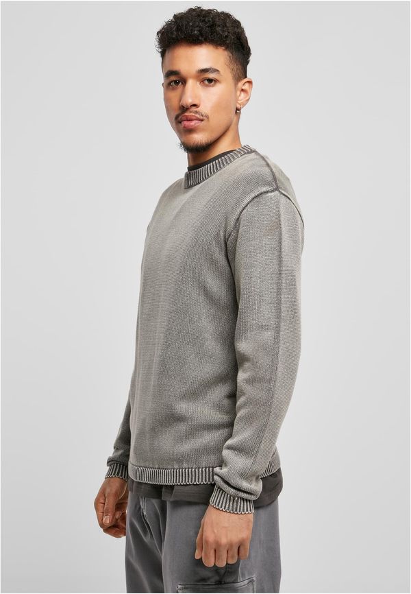 UC Men Washed sweater asphalt
