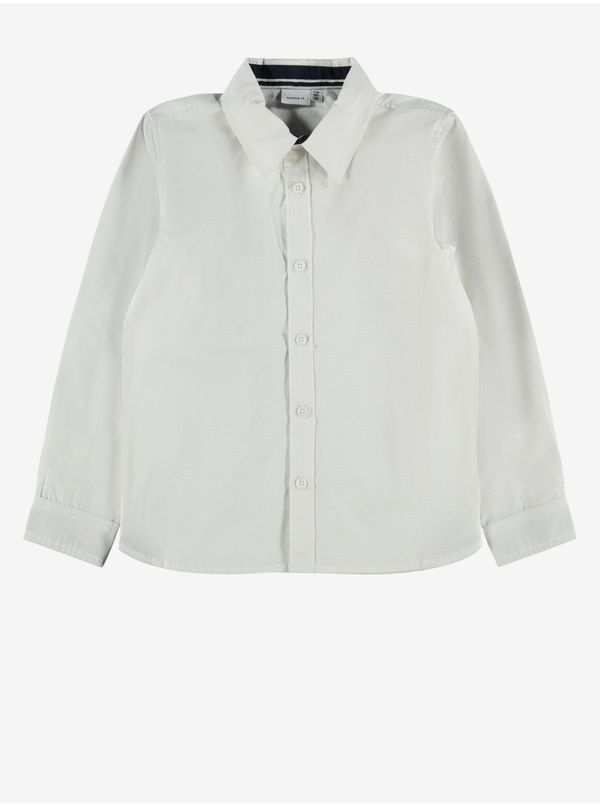name it White boys' shirt name it Riza - unisex