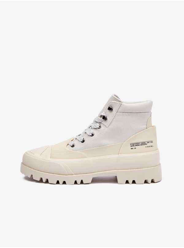 Diesel White Diesel Ankle Boots - Mens