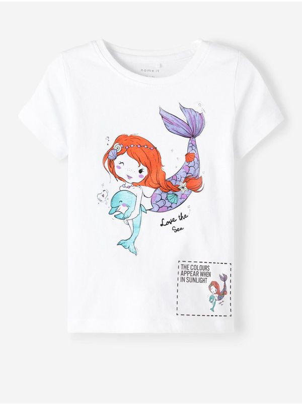 name it White girl's t-shirt name it Zuzano - Girls