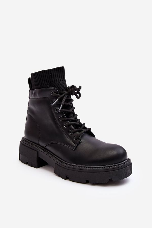 Kesi Women's boots with sock black Rivella