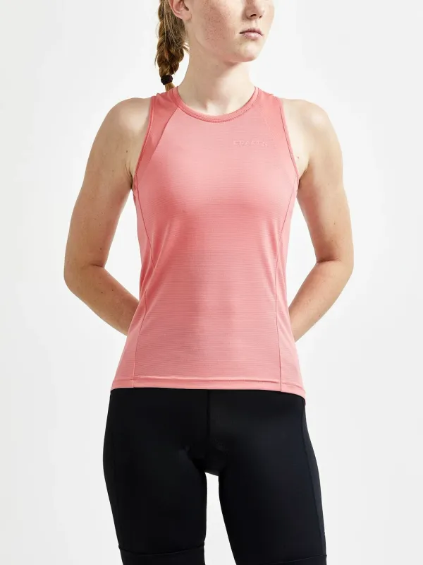 Craft Women's Craft Core Enduro Cycling Jersey - Pink