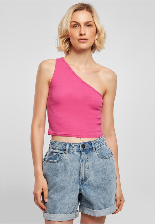 UC Ladies Women's cropped asymmetrical top light purple