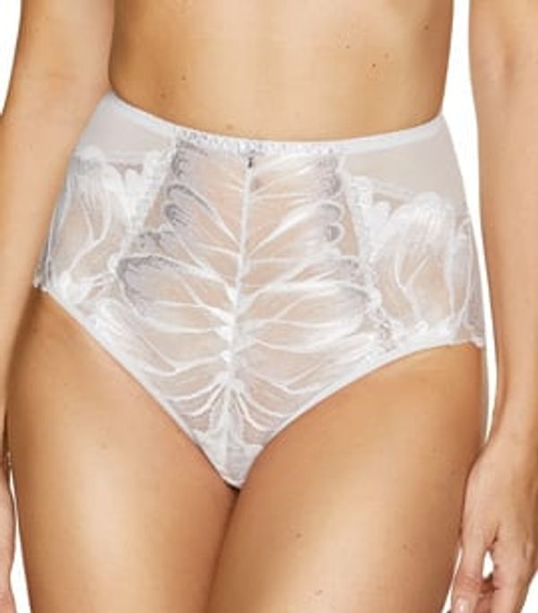 Gorteks Women's Elegant High Panties Moon - Silver