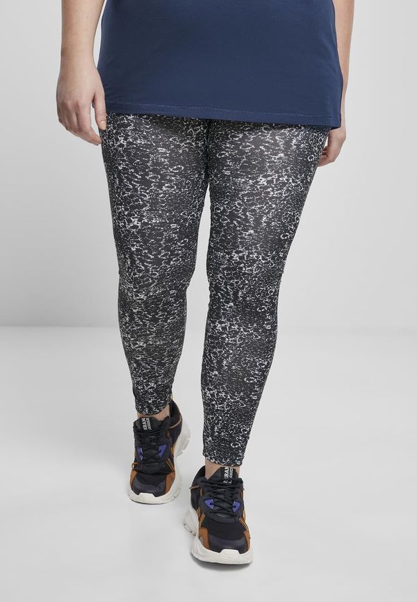 UC Ladies Women's Leggings AOP Black/White