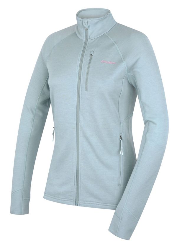 HUSKY Women's merino wool sweatshirt HUSKY Alou L faded mint