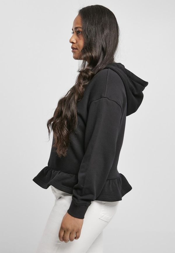 UC Ladies Women's Organic Volants Hoody Black
