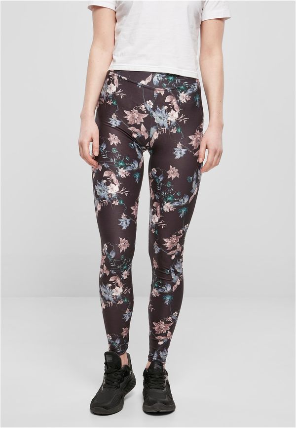 UC Ladies Women's Soft Black Leggings AOP