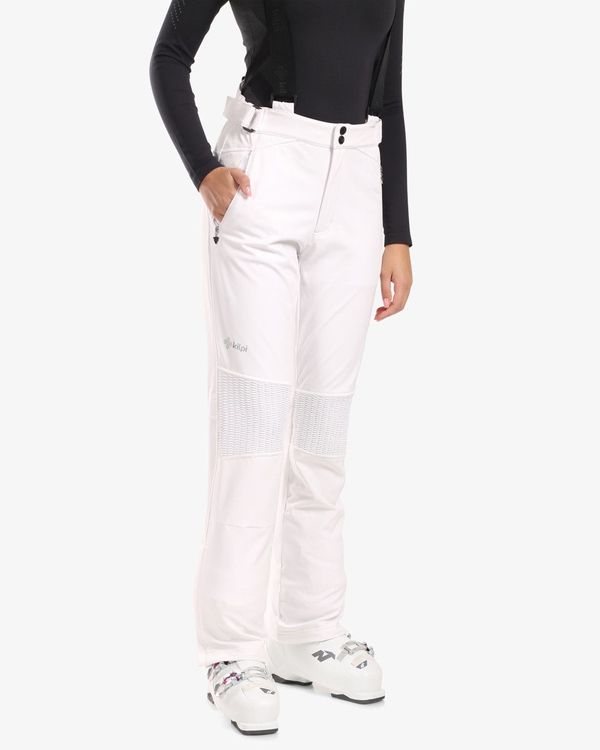Kilpi Women's softshell ski pants Kilpi DIONE-W White