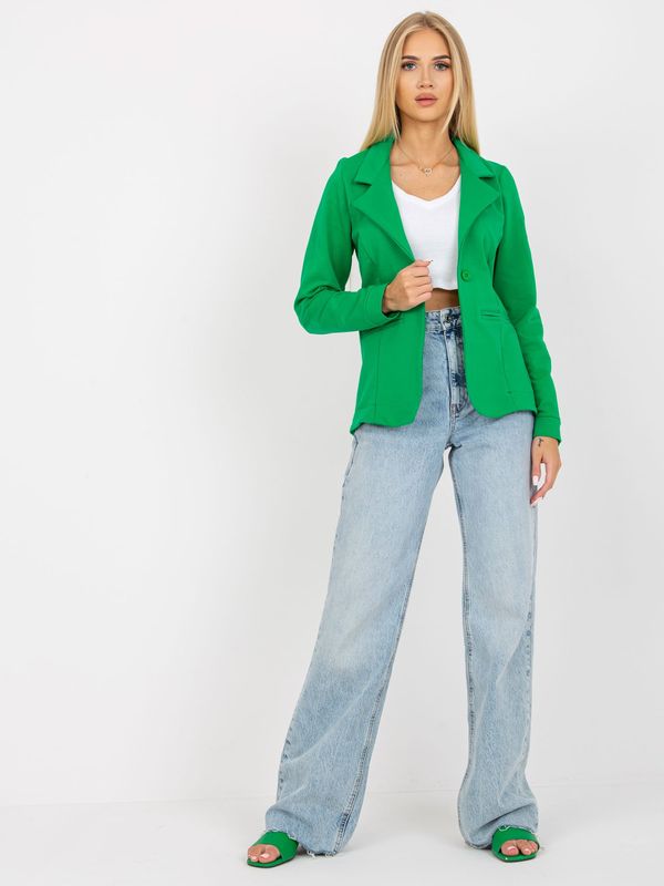Fashionhunters Women's sports jacket OCH BELLA green