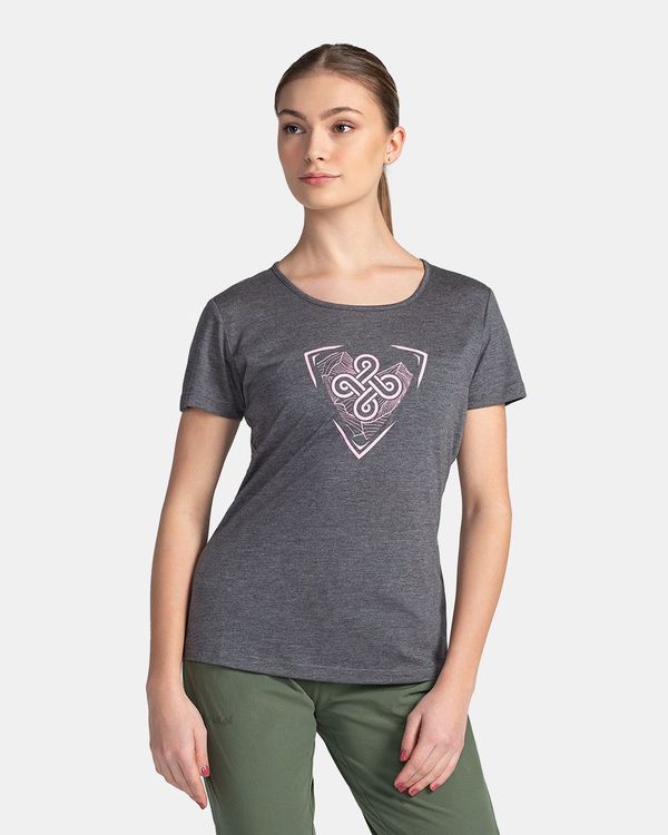 Kilpi Women's technical T-shirt Kilpi GAROVE-W Dark gray