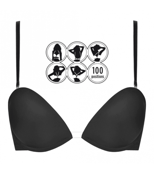Wonderbra WONDERBRA MULTIWAY BRA - Bra with many strap solutions options - black