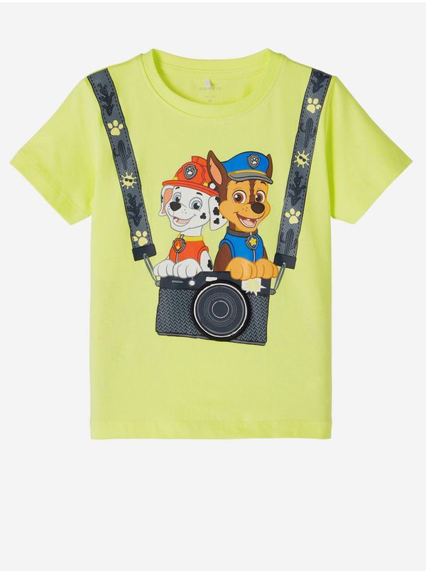 name it Yellow boys' T-shirt with print name it Alexej - Boys