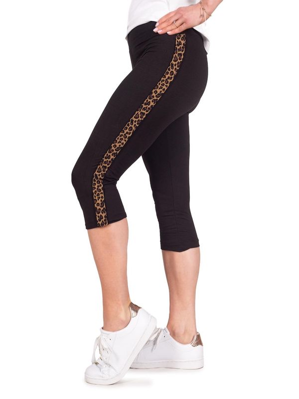 Yoclub Yoclub Kids's Girl's Capri Leggings Gaiters High Waisted ULD-0012G-3400
