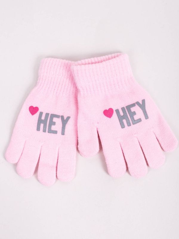 Yoclub Yoclub Kids's Gloves RED-0012G-AA5A-027