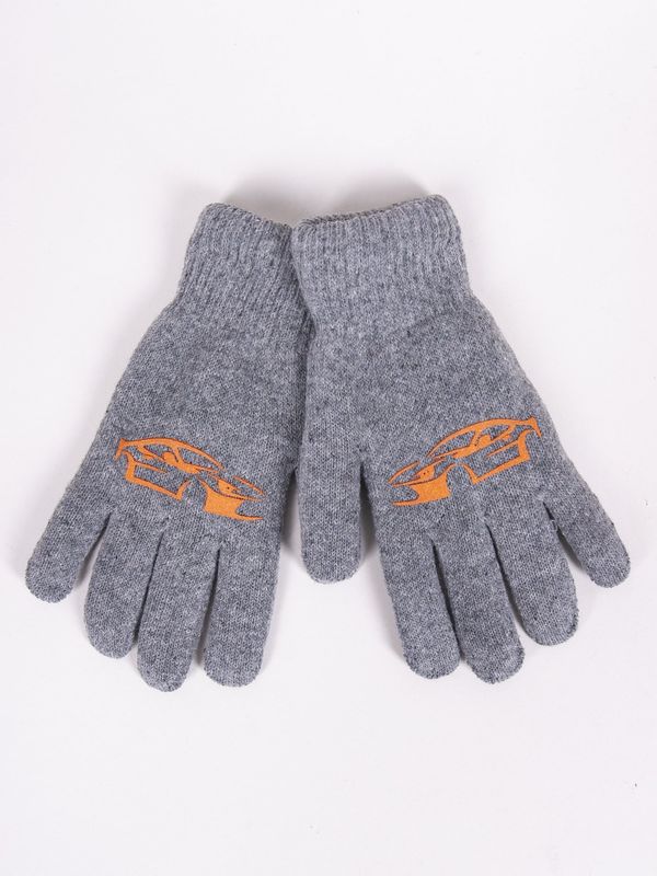 Yoclub Yoclub Kids's Gloves RED-0201C-AA5A-003