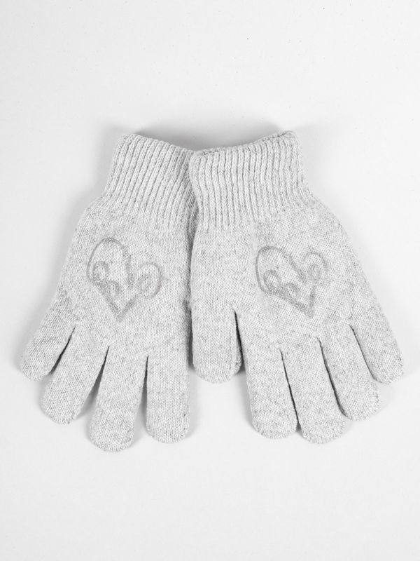 Yoclub Yoclub Kids's Gloves RED-0201G-AA5A-001