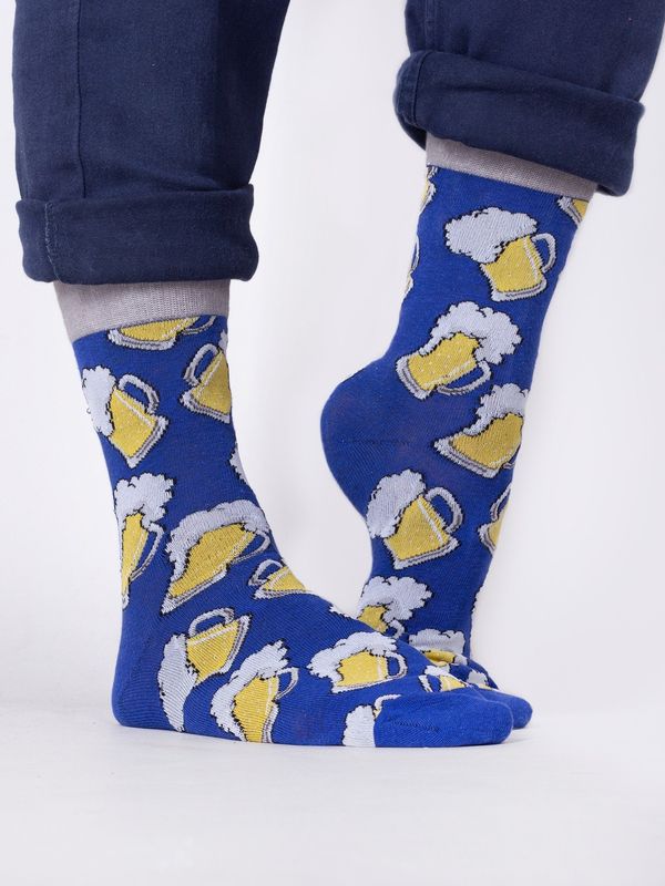 Yoclub Yoclub Man's Cotton Socks Patterns Colors SKA-0054F-H900