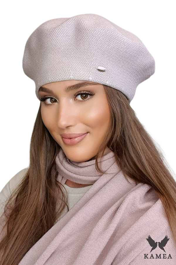 Kamea Ženska beretka Kamea Kamea_Beret_K.22.012.09_Pink