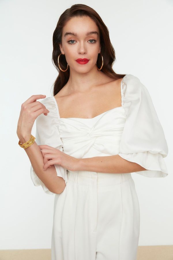 Trendyol Ženska bluza Trendyol Satin