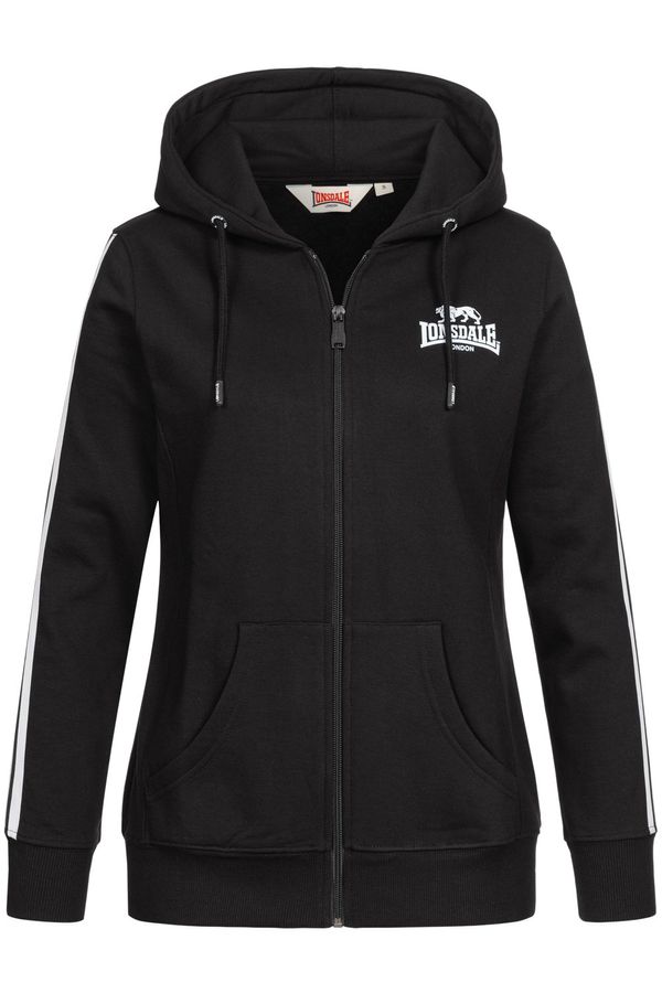 Lonsdale Ženska dukserica Lonsdale 117324-Black/White