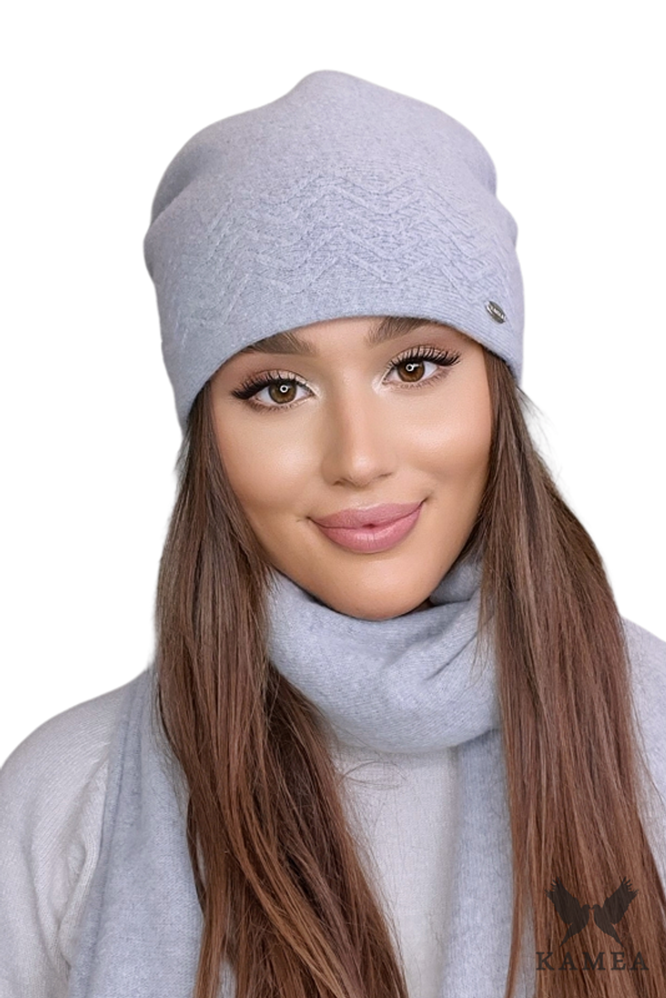 Kamea Ženska kapa Kamea Kamea_Hat_K.22.018.05_Light_Grey