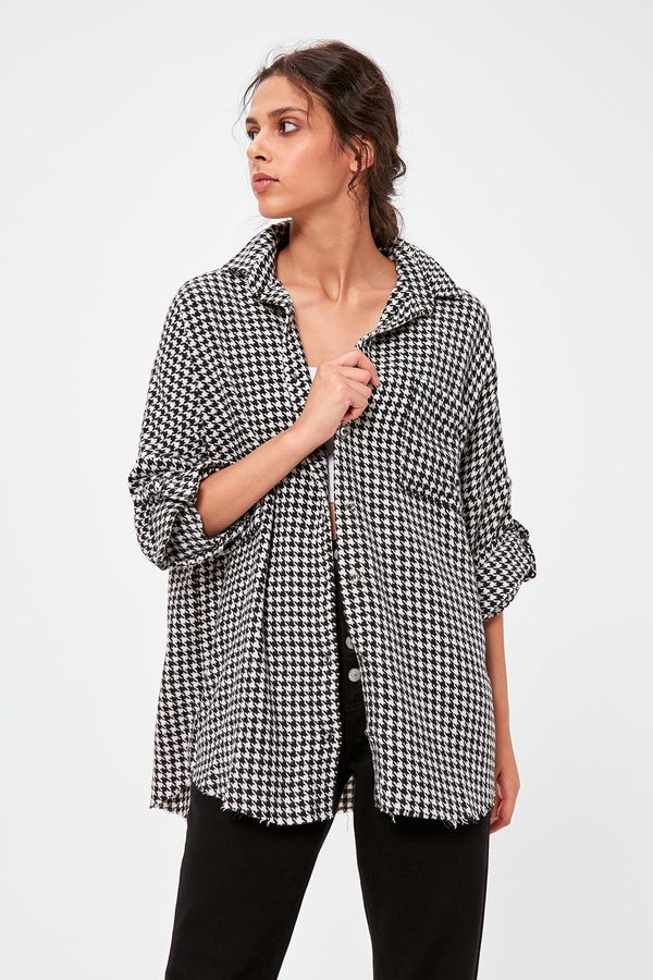 Trendyol Ženska košulja Trendyol Patterned
